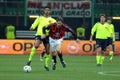 Marco Van Basten and Frank Rijkaard in action during the match